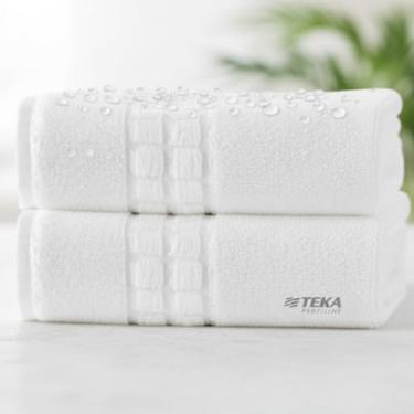 Imagem de Toalha Banhão Profiline Algodão Branca Linha Hotel Pousada 500g/m² Fios Singelos