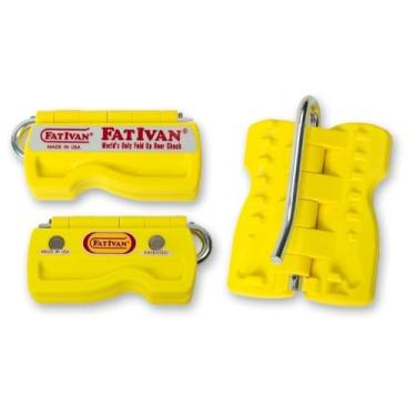 Imagem de A cunha dobrável original da Fat Ivan com ímã - para mudar de escritório para casa ou escola - Ótimo para policiais, administradores, bombeiros e sempre que você precisar de uma porta para ficar