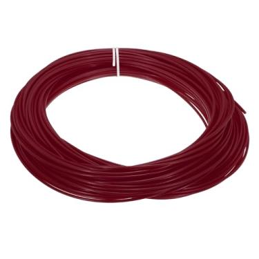 Imagem de PATIKIL Kit de reparo de vime, 29,9 m 2,4 mm Material de vime sintético redondo conjunto de vime tecido de vime para artesanato DIY e fabricação de cestas de tecelagem, baga de vinho