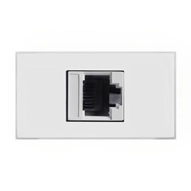 Imagem de Módulo De Tomada Rj11 Cinza Fosco - Ekc-31000-30 - Dicompel Módulo 1 Tomada Rj11 Cinza Fosco - Ekc-31000-30 - Dicompel