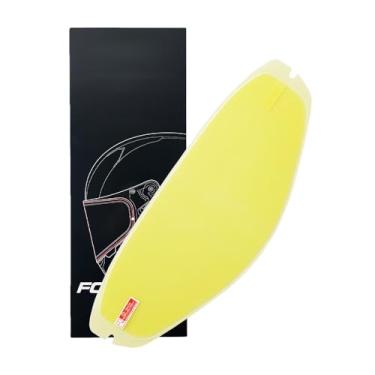 Imagem de YMTSGEQ Película antiembaçamento para viseira de capacete R2R. Película antiembaçamento para capacete de motocicleta compatível com KYT R2R (filme antiembaçamento)