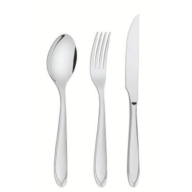 Imagem de Faqueiro Tramontina Laguna Em Aço Inox Com Facas Para Churrasco 16 Peças