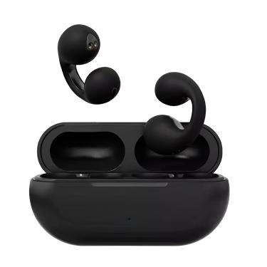 Imagem de Fone Auricular Condução Óssea Ear-Clip Preto Sem Fio