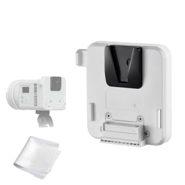 Imagem de Godox Placa adaptadora de bateria ML-VMA V-Mount, compatível com luzes de vídeo LED GODOX ML150Bi e ML80Bi, permite fonte de alimentação estável sem cabos para estúdio e fotos ao ar livre