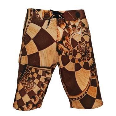 Imagem de Bermuda Água Alkary Tabuleiro-Masculino