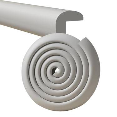 Imagem de Amortecedores de canto de espuma - Protetores de borda de móveis de espuma macia resistente, mesa de vidro, móveis, almofada de espuma protetora macia para lareira, tira de para-choque à prova de