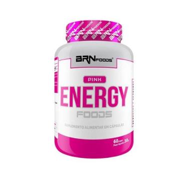 Imagem de Pink Energy Foods 60 Cáps - Brnfoods - Br Nutrition Foods