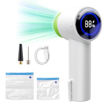 Imagem de Kit de Selador a Vácuo Elétrico com Sacos Selagem 60KPa Sução Máquina Sem Fio para Armazenamento Alimentos e Fermentação Utensílios Cozinha