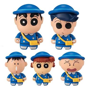 Imagem de Figura Toy Crayons Shins Chans Anime, 5 unidades/lote, colecionável