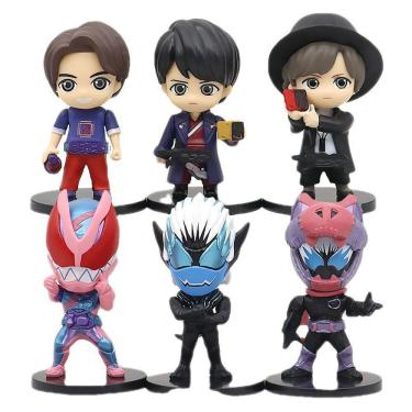 Imagem de Boneco de ação Kamens Riders Revices Anime 10 cm 6 unidades/lote