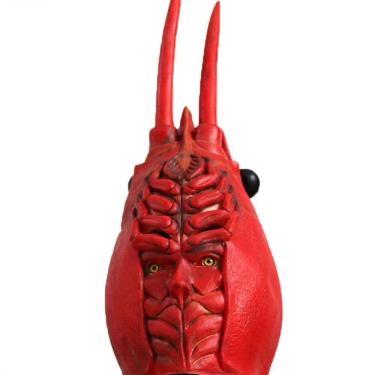 Imagem de Headgear Crayfish Halloween Cosplay Party Máscara de látex