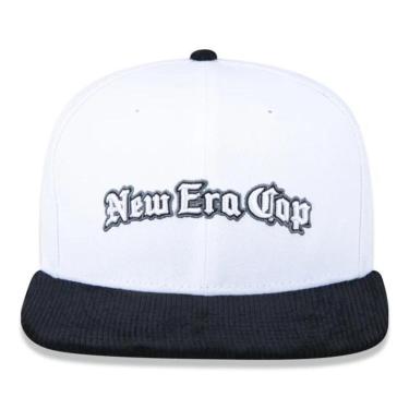 Imagem de BONÉ NEW ERA 950 ORIGINAL FIT BLACK SQUAD CAP NEI21BON009 BRANCO PRETO-Masculino