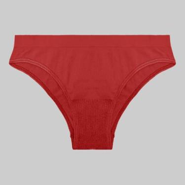 Imagem de Calcinha Lupo Loba Biquíni Sem Costura 40400, Vermelho, GG
