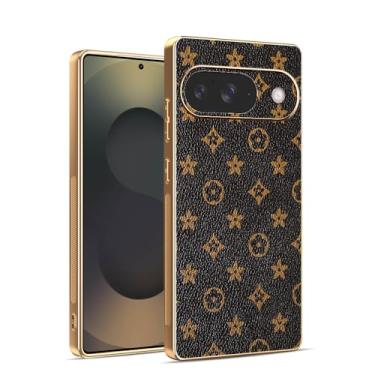 Imagem de Kainevy Capa de telefone para Google Pixel 10 capa fina de couro de silicone feminina e masculina, estética luxuosa para Google Pixel 10, proteção total da câmera, antiarranhões, à prova de choque