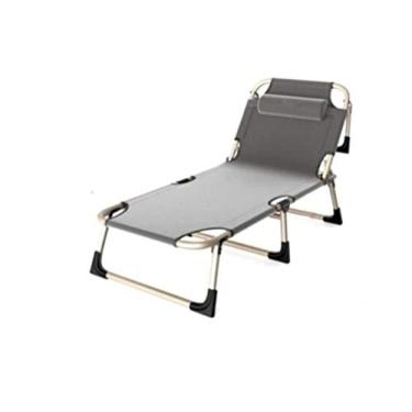 Imagem de YYBOES Espreguiçadeiras, espreguiçadeiras, espreguiçadeiras, respiráveis, dobráveis, espreguiçadeiras, varandas, praia, espreguiçadeiras, reclináveis, cadeiras, móveis de jardim
