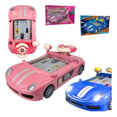 Imagem de Mini Volante Infantil Brinquedo Interativo Musical com Ventosa, Simulador de Corrida, Sons de Carro, Giro 360 Graus, 3+ Anos