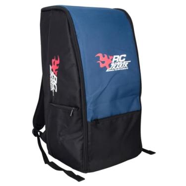 Imagem de Fiocias Mochila Organizadora para Carros de Controle Remoto, Bolsa de Viagem, Estojo para Transporte, Escala 1:10, 1:8, Azul