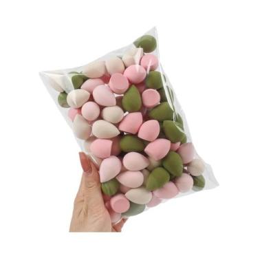 Imagem de Esponjas De Maquiagem Mini Sem Látex Ativadas Por Água Para Base, BB C