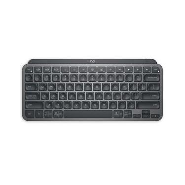 Imagem de Teclado sem fio Logitech MX Keys Mini com Iluminação Inteligente, Bluetooth/USB e Bateria Recarregável - Grafite