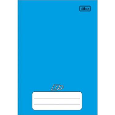 Imagem de Tilibra D+ - Caderno Brochura Capa Dura , 1/4 Pequeno, 14x20cm, 96 Folhas, Azul