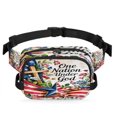 Imagem de Pochete de flores coloridas de girassol para mulheres e homens com alça ajustável, bolsa transversal, bolsa de peito, bolsa de bumbum, Cor 18