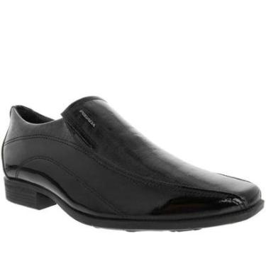 Imagem de Sapato Social Pegada Super Comfort Verniz Couro Preto - 42-Masculino