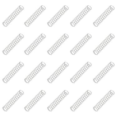 Imagem de PATIKIL Mola de compressão 0,4 mm de diâmetro do fio x 4 mm OD x 20 mm C, 20 peças de extensão mecânica de aço inoxidável 304 molas pequenas kit sortido para lojas e reparos domésticos