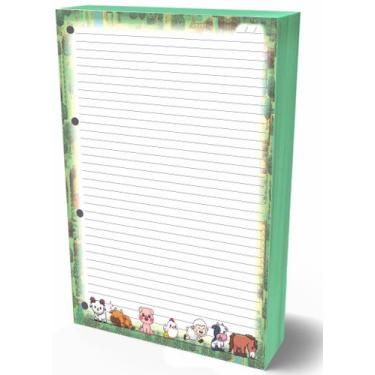 Imagem de Refil Argolado 90G 80 Folhas Cute Fenda Caderno Fichario - Best