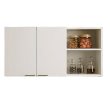 Imagem de Armário Suspenso Nicho Organizador Lavanderia(BRANCO)