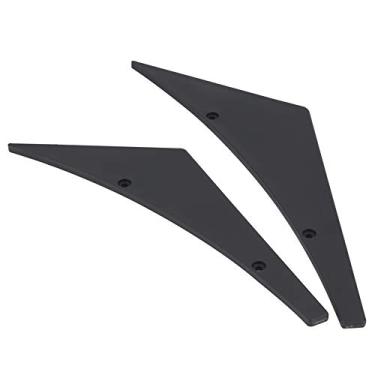 Imagem de Cryfokt Canards Divisores de Para-choque Dianteiro Universal, Barbatanas para Estilo de Corrida, Proteção de Carro Atualizada para a Maioria Dos Modelos de Carro, Abs Preto, 4 Peças (Preto)