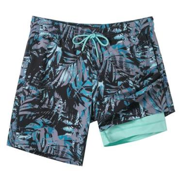 Imagem de Calções de banho masculinos SURF CUZ 7" Compression Quick Dry Liner L