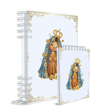 Imagem de Agenda Católica 2026 + Bloco de Anotações, Nossa Senhora Aparecida, Rosa, Capa 5