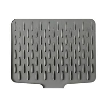 Imagem de Tapete De Silicone Para Drenagem De Pia, Tapete De Secagem De Frutas E