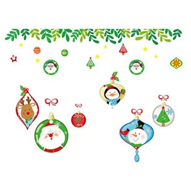 Imagem de Decorações Adesivos de Vidro para Janela DIY Autoadesivos Removíveis Parede PVC Decorativos Decalques Casa e Loja Peel and Stick