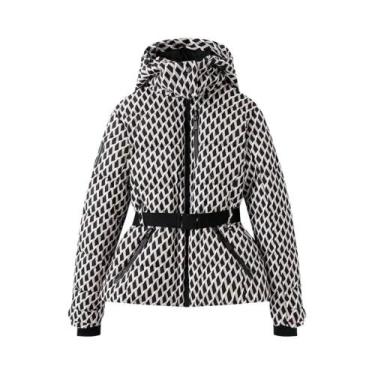 Imagem de Jaqueta Feminina Impermeável Com Capuz E Aquecimento Na Cintura, Série