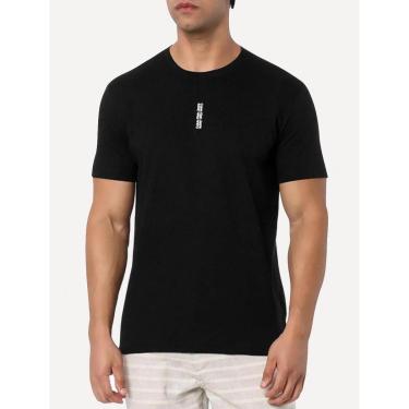 Imagem de Camiseta Calvin Klein Jeans Masculina Vertical Mirror Preta-Masculino