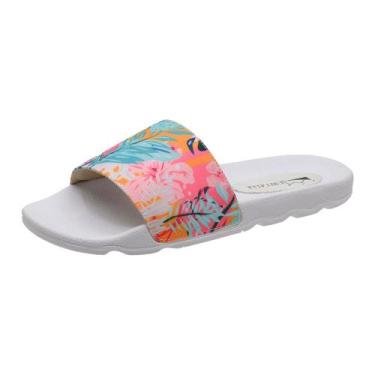 Imagem de Sandália Chinelo Slide Papete Feminino Estilo Alpargata  - Muritalle, 