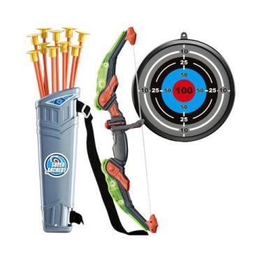 Imagem de Conjunto De Arco E Flecha Para Crianças, Brinquedo De Tiro Com Arco Pa