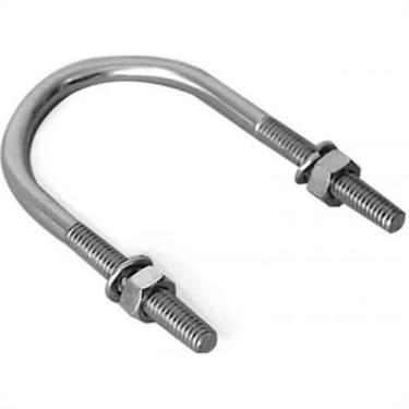 Imagem de Abracadeira Tipo ''U'' Vergalhao 3/4X5/16 25 Pecas A1370 - PERFILACO