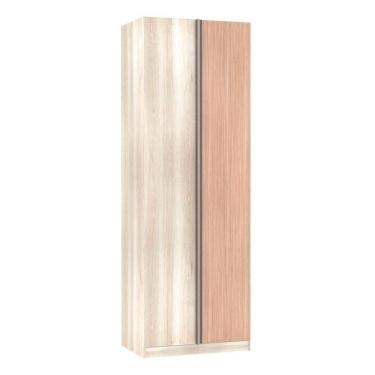 Imagem de Guarda-Roupa Solteiro Luciane Canto Reto Direito E Esquerdo Prime Plus 1 Porta 80 Cm