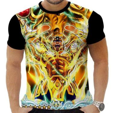Imagem de Camiseta Camisa Personalizada Anime Cavaleiros do Zodíaco 09 - Zahir S