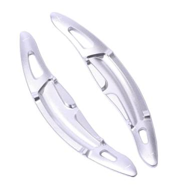 Imagem de Tsinesla Pá de câmbio de carro para Porsche para Macan 2014 2015 2016 2017 2018 2019 para Panamera 2017 2018 2019 volante de carro pá de câmbio de câmbio