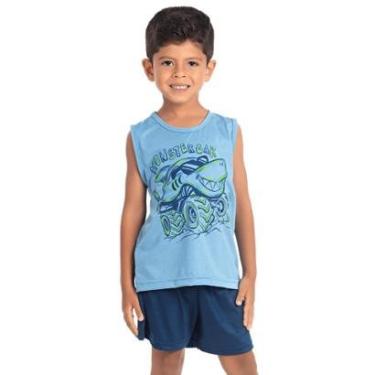 Imagem de Pijama Infantil Menino Azul - Izitex-Masculino