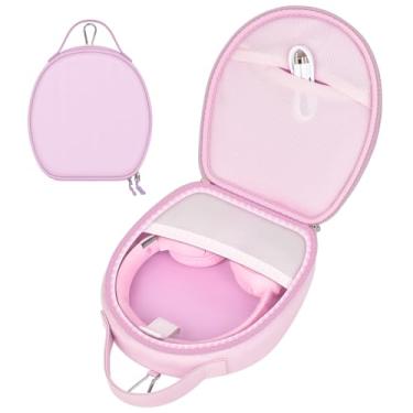 Imagem de Capa de fone de ouvido para JBL Tune 510BT 520BT 720BT 770NC/para Sony WH-CH520 WH-CH720N/ para JLab/para fones de ouvido Beats Studio Pro com cancelamento de ruído (apenas caixa) (rosa)