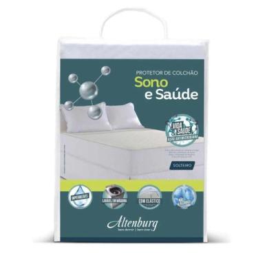 Imagem de Protetor Capa de Colchão Solteiro Altenburg Impermeável Jacquard Sono 