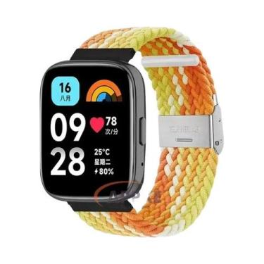 Imagem de Pulseira Elástica Trançada De 22mm Para Redmi Watch 3/5 Lite, Ajustáve