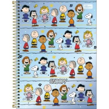 Imagem de Caderno De 10 Materias Snoopy Core 160fls Capas Sortidas - Tilibra