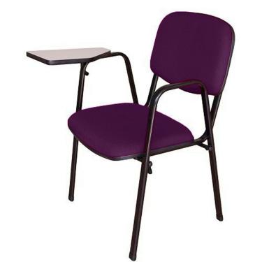 Imagem de Cadeira Escolar Universitária para Auditórios Linha Hotel Roxo