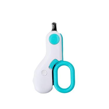 Imagem de Mini Cortador De Unha Pet Alicate Com Lanterna Cores:azul