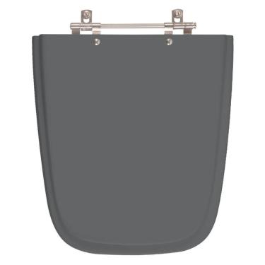 Imagem de Assento Sanitário Poliester Aero Cinza Quartzo Para Vaso Ideal Standard